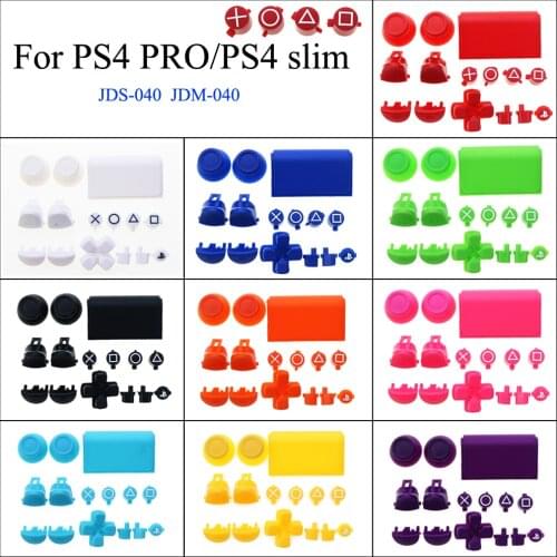 Customization Limited Edition Touchpad Buttons Trigger L1 R1 L2 R2 Repair Parts for PS4 Pro /for PS4 Slim Controller JDS-040