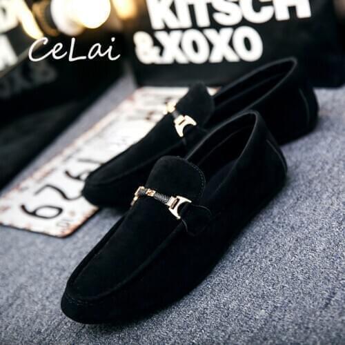 Hot Sale Trendy sneakers male shoes adult Suede modis mens shoes casual Korean mens sneakers Tenis Masculino dropshipping A-084