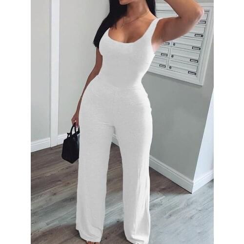 Women All Match Basic Print O-neck Crop Tank Top & Long Pants Set Daily Sportwear Gray Black White Sleeveless Pants Set Regular