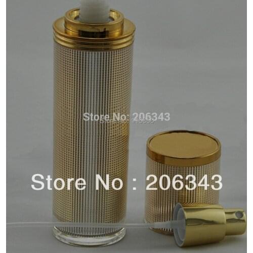 100ml acrylic gold mist spray bottle or perfume bottle or sprayer bottle ,cosmetic container,Cosmetic Packaging