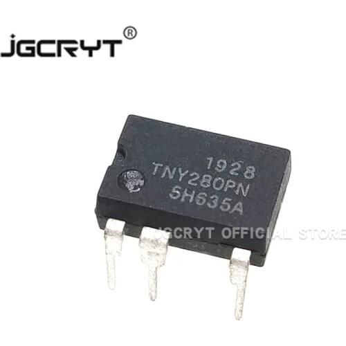 10Unids/lote Original TNY280 TNY280PN DIP-7 7-pin power management IC LCD power chip