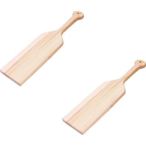 15 Inch Greek Paddle Solid Unfinished Wood Paddles Sorority Fraternity Paddle For Arts, Crafts And Home Decor(2 Pieces)
