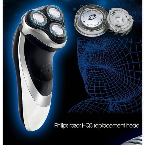 3PCS Replacement Shaving Head Safe Comfortable Head for Philips Razor HQ3 Series HQ30 HQ32 HQ33 HQ36 HQ300