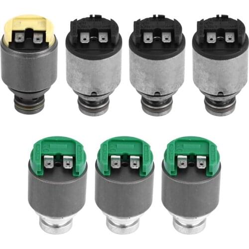 7Pcs 5HP19 Transmission Solenoids Kit Set for BMW Z4 ROADSTER 5 SERIES for AUDI A6 A8 S4 S6 RS6 for Prosche BOXSTER CAYMAN 911
