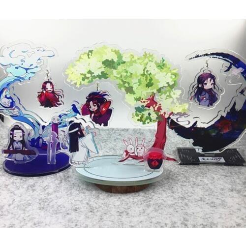Anime Mo Dao Zu Shi Acrylic Stands Wei Wuxian Lan Wangji Figure Model Plate Holder Anime Around Fans Gift