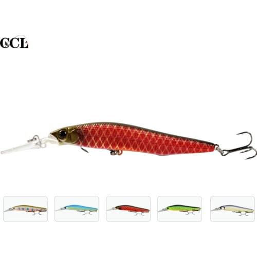 CCLTBA 5pcs Jerkbait for Bass Fishing 14cm 15g Deep Crank Floating Wobbler Minnow Fishing Lures