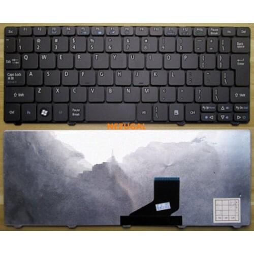 For Acer Aspire One D255 D257 AOD257 D260 D270 521 532 532H 533 AO521 AO533 NAV50 Black EU Teclado Keyboard white