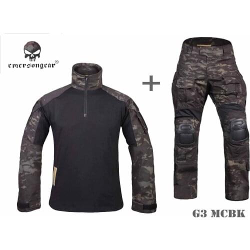 EMERSON Gen3 Tactical Shirt Pants Suit Airsoft Military Combat bdu Uniform MCBK EM9256 EM7043