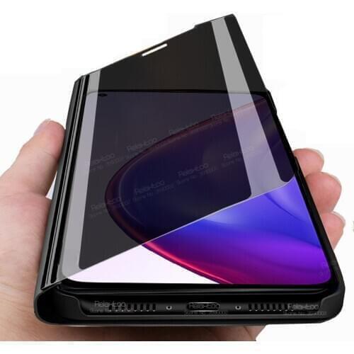 Smart Mirror Flip Case For Xiaomi Mi 10T Pro 10 T Lite 9 Light A3 Note 10 Pro On Xiomi Poco M3 X3 NFC Stand Phone Magnetic Cover