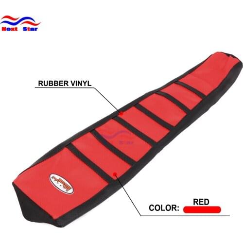 Motorcycle Leather Soft Anti-slip Seat Cover For HONDA CR 125R CR125R 91-92 CR250R 1990-1991 CR500R CR500 R 1991 1992 1993-2001