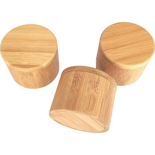 Kitchen Environmental Salt Container Seasoning Bottle Multi Size Eco-friendly Material Bamboo Tools Magnetic Lock Condiment Box