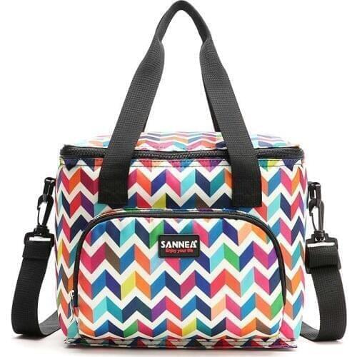 New Fashion Bottle Bag Keep Fresh Insulation Bag Waves Dot Flower Pattern Thermal Bag for Bottles Baby Bottle Holder