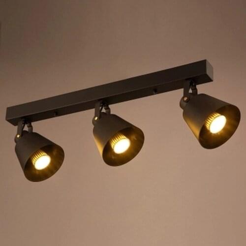 New Hot Vintage Retro Ceiling Lamps Loft LED Ceiling Light Coffee bar Iron Ceiling Lighting with E27 bulb