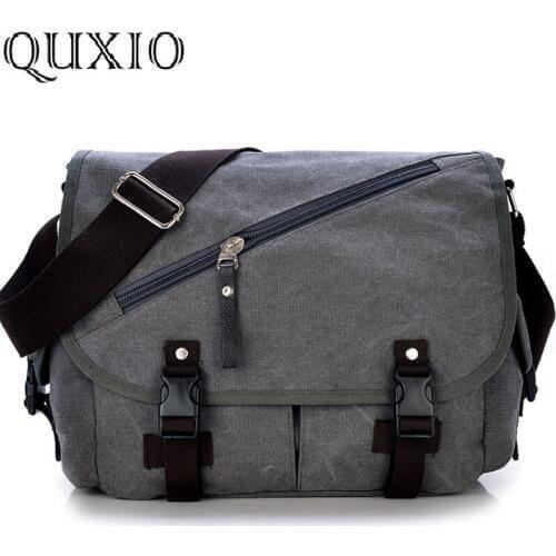 QUXIO Men's Black Bags