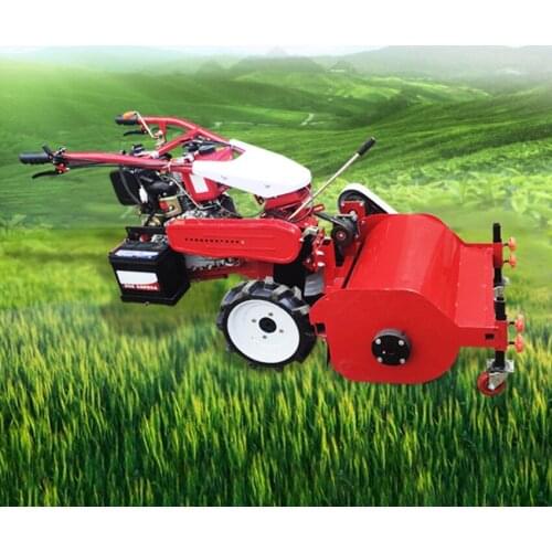 60cm Width Hand Push Grass Cutter Diesel Electric Start Lawn Mower Orchard Farmland Self-Propelled Weeds Weeder Weeding Machine