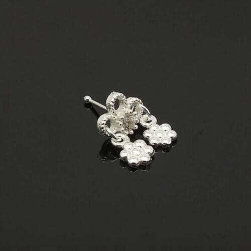 Dangle Flower Silver Lady 'S Speed up