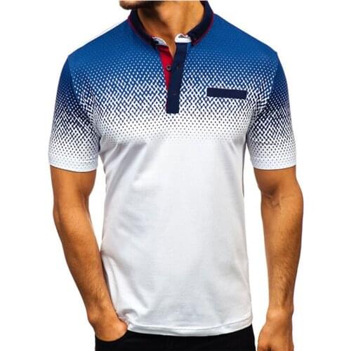 SHERAN Short Sleeve Polos For Men