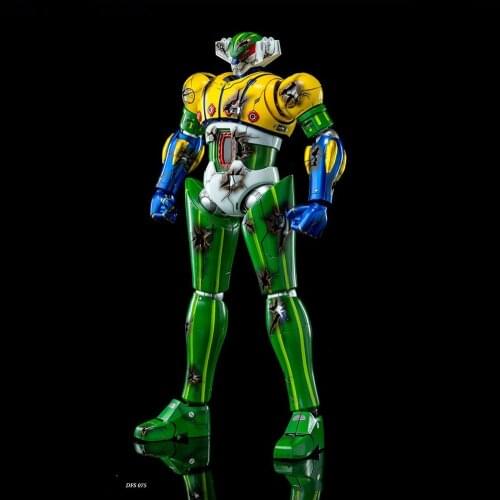 In Stock King Arts DFS075 Alloy Scenery Series 25.2cm Battle Damage Robot Action Figure Model for Fans Holiday Gifts