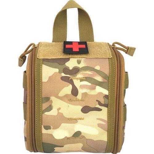 Tactical Molle Medical Kit Pouch Emergency Survival Gear Bag First Aid Kit Pouch Tool EDC Hunting Utility Belt Bag New