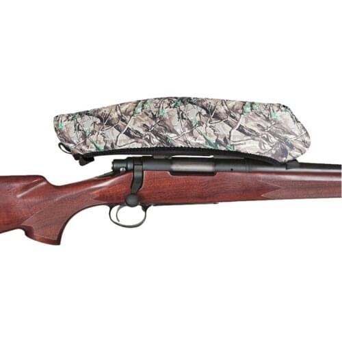 RU Stock Riflescope Cover 13" Neoprene Scope Cover Reversible Camouflage Camo Black Protective Cases for Rifle Airsoft RL31-0031