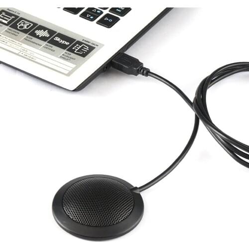 360-degree Computer Conference USB Omnidirectional Microphone Game Pick-up Microphone