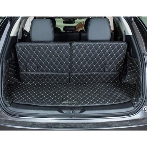 High quality! Special car trunk mats for Mazda CX-8 7 6 seats 2021 durable boot carpets cargo liner mats for CX8 2020-2018