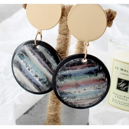 YDGY Personality Geometry Retro Ear Nails Cold Wind Earrings