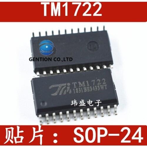 10PCS TM1722 SOP24 LCD digital tube driver IC in stock 100% new and original