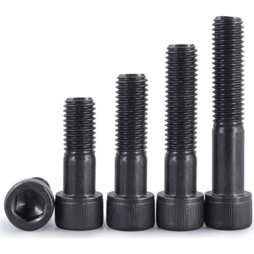 12.9 High-Strength Half-Threaded Hexagon Socket Head Screw RC Sleeve Model Half-Screw M2 M4 10PCS