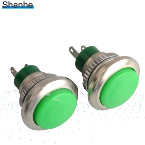 12mm spring return High quality push button momentary switch