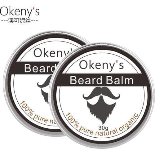 2pcs Dexe Beard Oil Men Moustache Wax Balm Beard Care Beard Shaping Aftershave for Men Moisturizing Hair Product Beard Growth