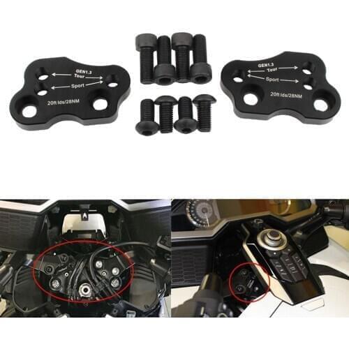 2pcs Motorcycle Handlebar Raised Extend Riser For HONDA Goldwing GL1800 2018