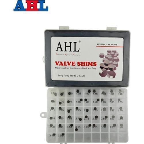 47pcs Motorcycle 7.48mm Diameter Valve Shims Kit for SUZUKI AN400 AN650 Burgman DL650 V-Strom RF600 RF900 RMZ250 AN 400 650