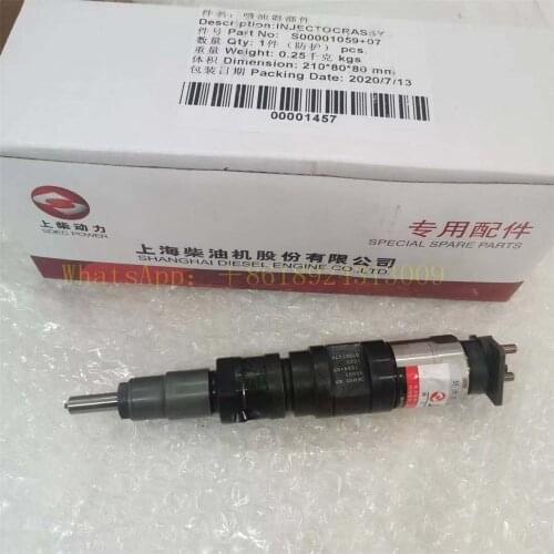 Shanghai DongFeng Diesel Engine Fuel Injector Assembly DENSO G3S000 1059+071020