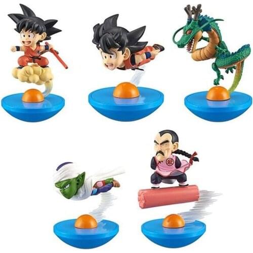 Dragon Ball Tumbler Shenron Vegeta Frieza Piccolo Zamasu Torankusu Goku Box Egg Anime Action Figures PVC Collectable Toys 8-10CM