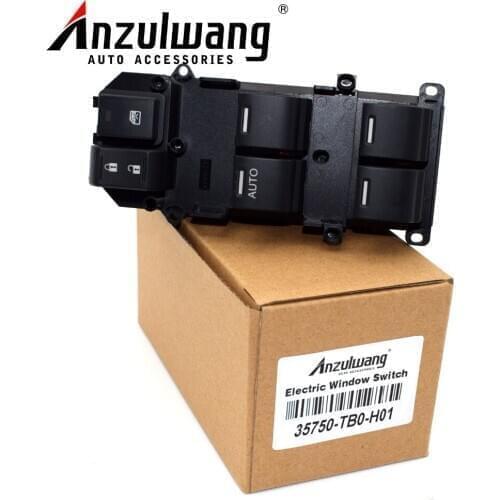 Electric Power Window Lifter Master Control Switch 35750-TB0-H01 35750TB0H01 for Honda Accord 2008 -2011