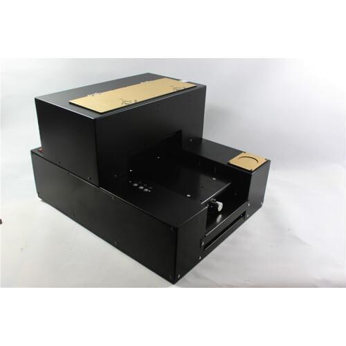 Factory offer the A4 size UV printer for hard material to print and RIP software included ,DHL/Fedex shipping free
