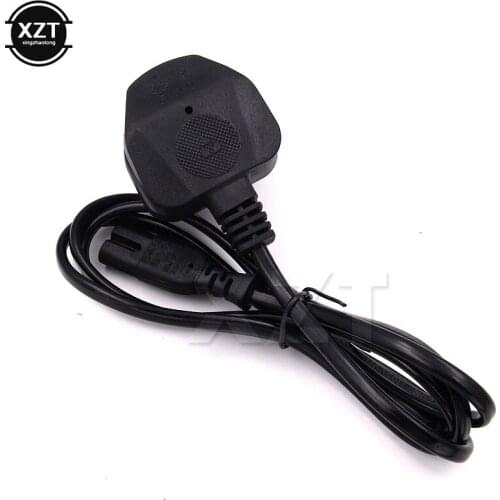 Hot sale 10pcs/lot 2.5A 250VUK Plug 2Pin Power Cord Cable Laptop AC Adapter Lead 2 Pin Figure 8 Power Adapter Cable