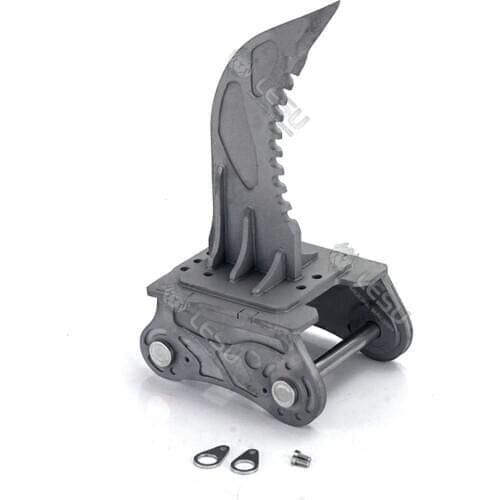LESU Model 1/14 Rc Excavator C374 Modified Quick Release Change Bucket Straight Blade Ripper DIY Excavator Accessories