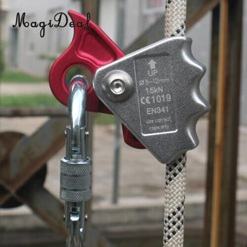 MagiDeal 2pcs Outdoor Climbing Mountaineering Rope Grab Protecta For 9mm-12mm Rope