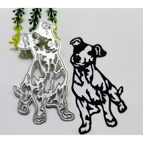 A beloved dog Metal Cutting Dies for DIY Scrapbooking Album Paper Cards Decorative Crafts Embossing Die Cuts