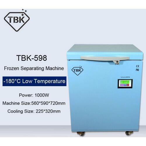 -180°C LCD Touch Screen Frozen Separator Freezing Separating Machine For Samsung Edge iPhone LCD Panel Frozen Separator Machine