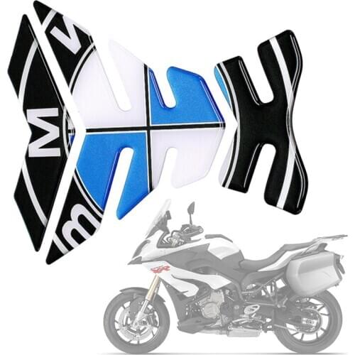 Motorcycle Tank Pad Stickers Decals For BMW S1000 RR XR F850 F800 F900 R1250 GS RT ADV G310R K1300