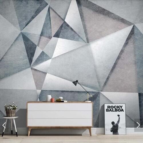 3D Abstract Stripe Line Geometry Wall Paper Mural for Living Room Bedroom Home Wall Decor 3d Home Wallpaper Custom Size
