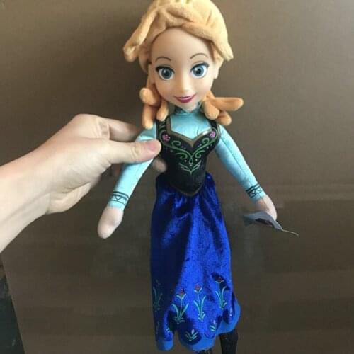 Disney Frozen Elsa&Anna Princess Plush Toy Dolls 15/20cm Limited Collection Kids Gift