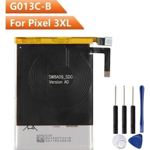 Original Replacement Battery G013C-B For Google Pixel 3XL 3430mAh Genuine Battery G013A-B For Google Pixel 3 Pixel3 2915mAh