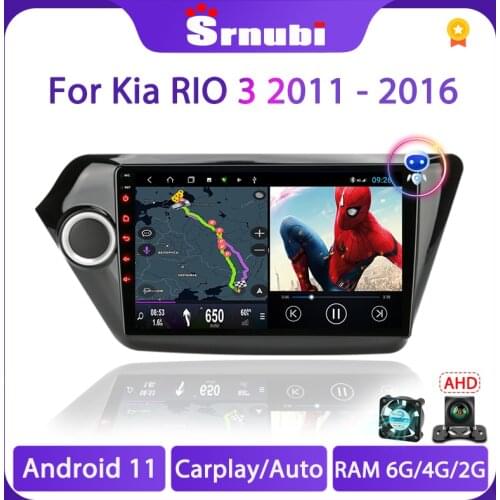 T10 Android 10 Car Radio For Kia RIO 3 2011 2012 2013 2014 2015 Multimedia Video Player Navigation GPS 2din stereo DVD Head Unit