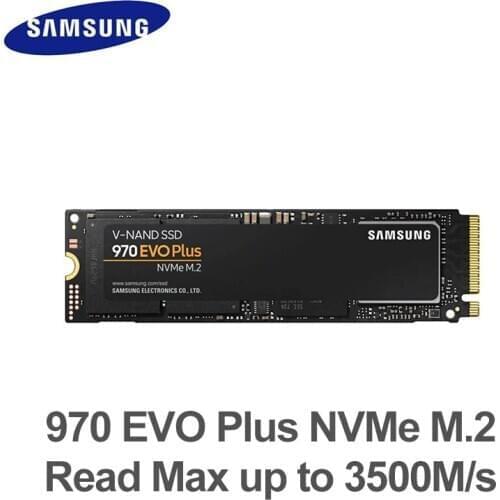 Samsung 970 EVO plus SSD 250GB 500GB 1TB PCIe Gen 3.0 x 4 NVMe 1.3 pcie Internal Solid State Disk HDD Hard Drive inch Laptop De