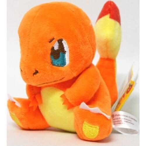 TAKARA TOMY Pokemon 13cm Charmander Plush Toys Stuffed Toys Japan Movie Charmander Anime Dolls Christmas Birthday Gifts for Kids