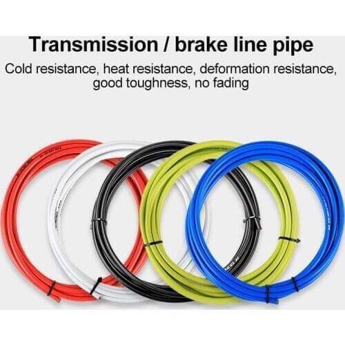 3m Wire For Bicycle Bike Shifters Derailleur Brake Cables Shift Cable Tube 4mm/5mm MTB Road Bike Shifter Brake Cable Line Pipe